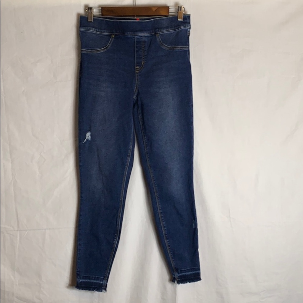 SPANX Dark Blue Skinny Jeggings